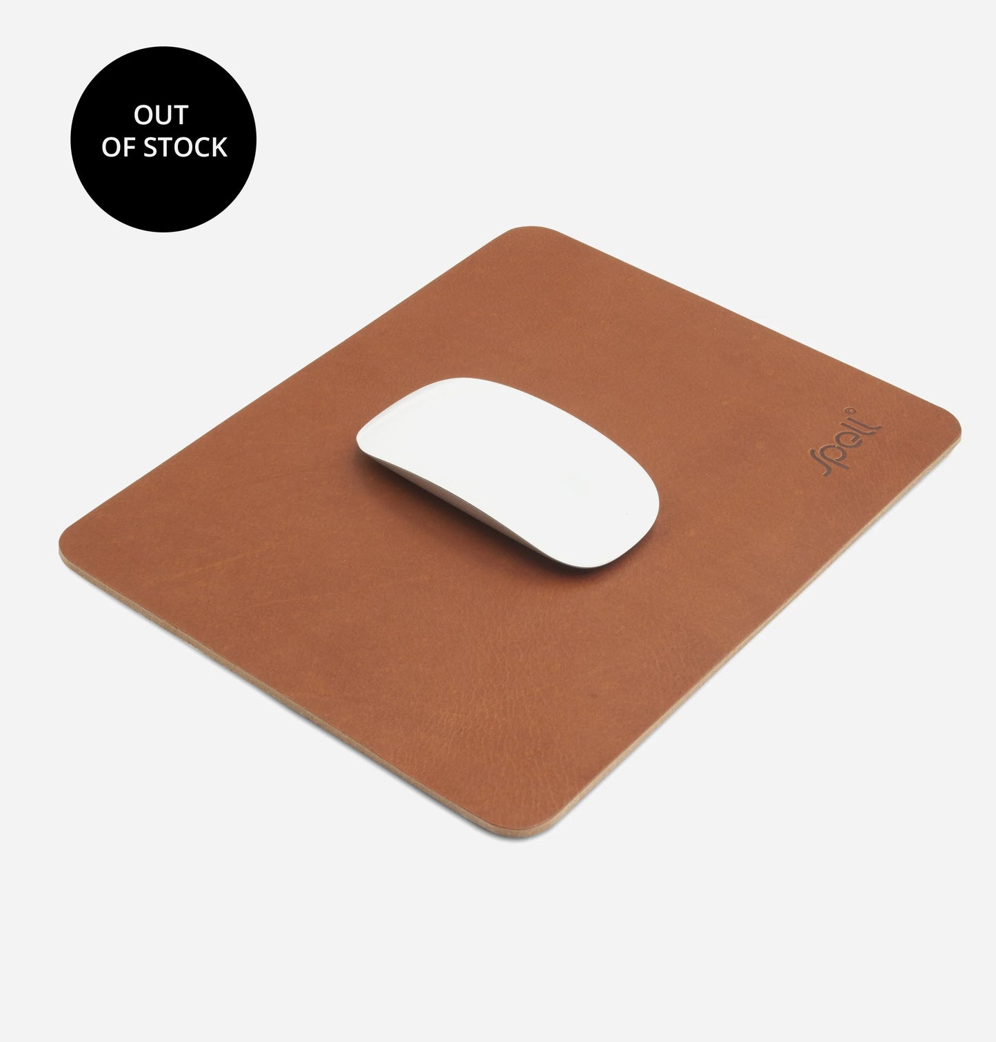 PREMIUM Leather Mousepad- Brown