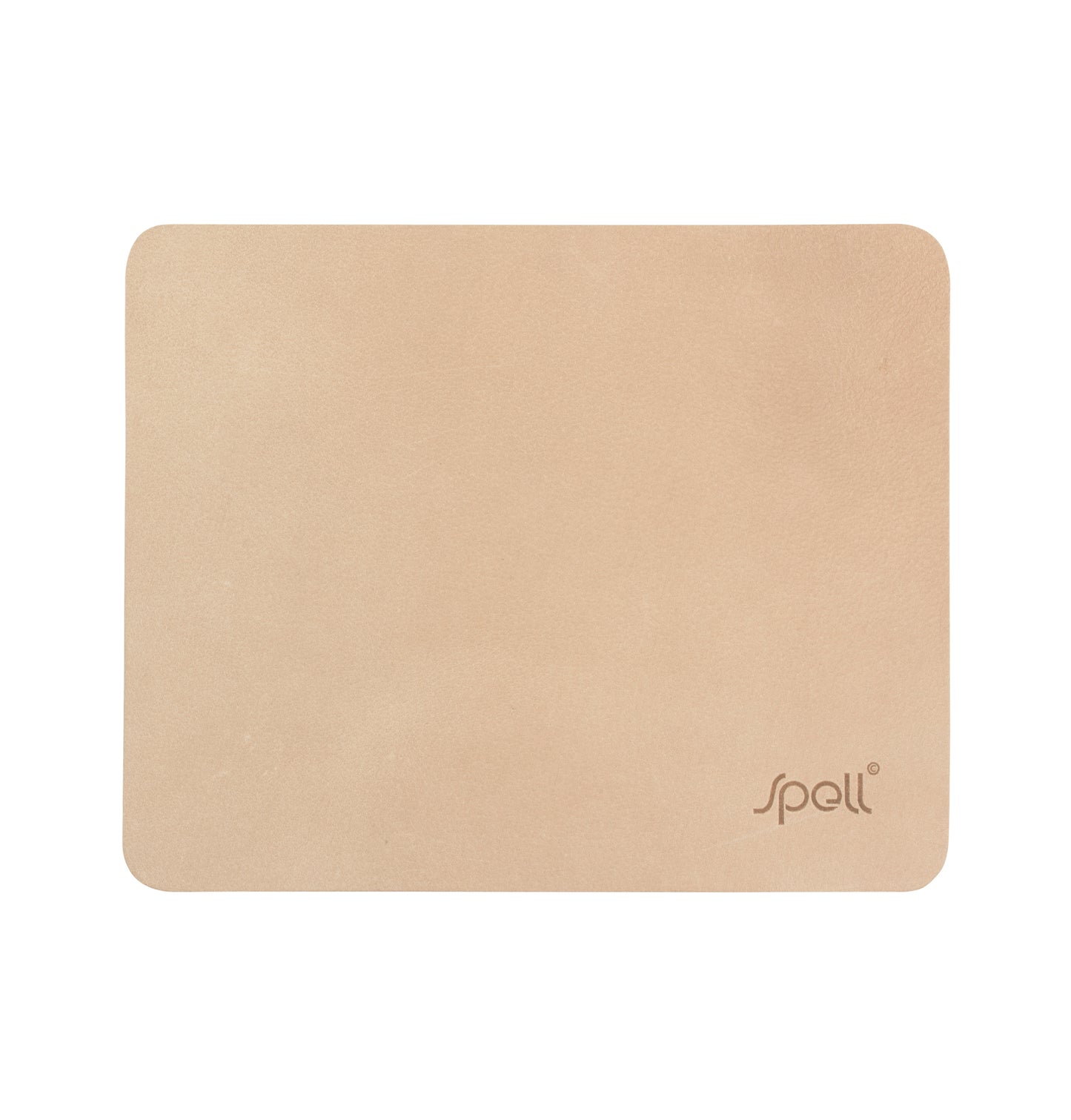 PREMIUM Leather Mousepad- Natural