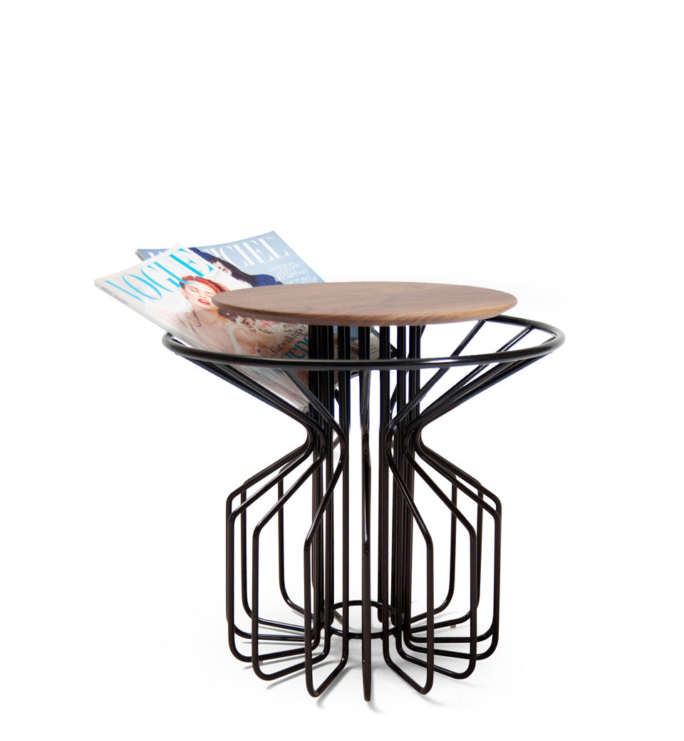 AMARANT Side Table Low - Black